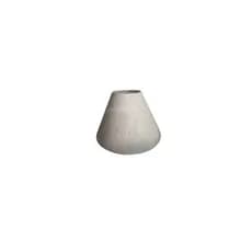 Cúpula de abajur 10x25x17 Tecido Linho Luminaria