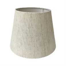 Cúpula Abajur Direto Da Fabrica 15x23x17 Encaixe 3cm Tecido Linho Pantalha Decoração Mesa Luminária