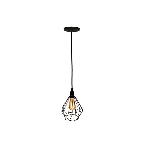 Pendente Diamante Aramado Luminária Lustres Para Teto