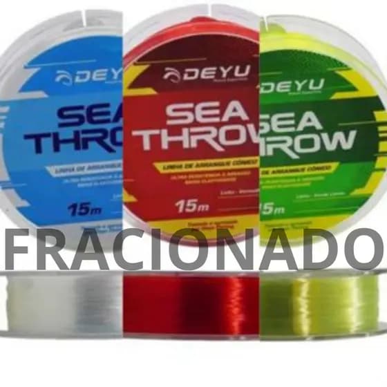 Arranque Cônico Sea Throw Deyu - 1x15mts - 0,20~0,52mm