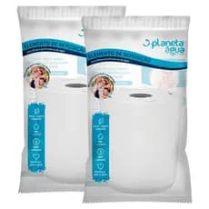 Refil vela filtro compatível Natureza Saúde Ecológico kit com 2