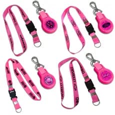 Chaveiro Carro Rosa Pink Ruby Automotivo Cordão Feminino Kit Luxo Premium Premium Chevrolet fiat
