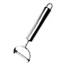 Descascador de Legumes Frutas Feito em Aço Inox Resistente Cozinha Manual Batatas Pepinos Maçãs Peras Facil Limpeza