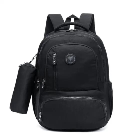 Kit Mochila Estojo Escolar Feminina Cavalera Espaçosa Reforçada