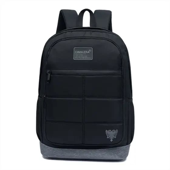 Mochila Escolar Unissex Cavalera Resistente Casual Trabalho Notebook Espaçosa
