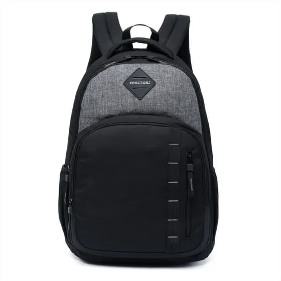 Mochila Escolar Masculina Spector Reforçada Espaçosa Resistente Casual