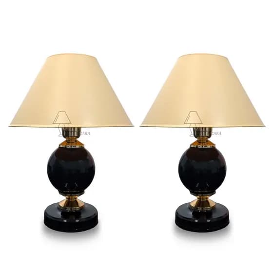 Kit com 2 Abajures Modernos: Iluminação Sofisticada para Seu Ambiente