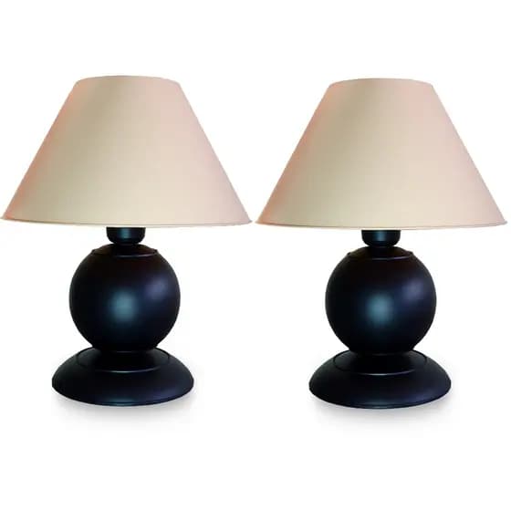 Par de Abajur com Design Moderno e Sofisticado para um Ambiente Aconchegante