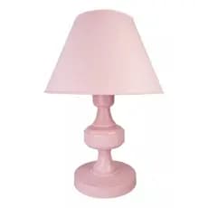 Abajur Infantil Rosa para Quarto de Bebê Menina Luminária Decorativa