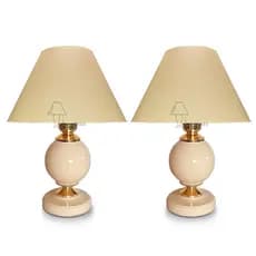 Par de Abajur Moderno para Quarto Sala Mesa Escritório. Bivolt (110V/220V). Luxo e Elegância!