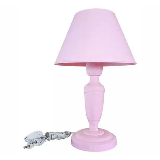 Abajur Infantil Dream Menina Luminária Quarto De Criança ou Bebê Cor Rosa