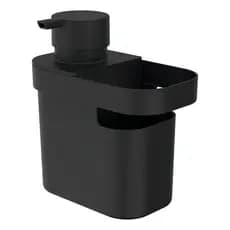 Dispenser De Pia Cozinha Porta Detergente E Esponja 650ml Ou Cor Chumbo
