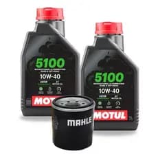 Kit Troca Óleo Motul 5100 10w40 2l + Filtro Er6n Kawazaki