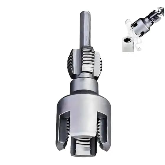 🛠️Rosqueador Interno Externo Integrado P/ Tubos 1/2" Hidráulico PVC Metal Ferramenta Recupera Roscas