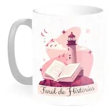 Caneca Clube do Livro - Farol de Histórias
