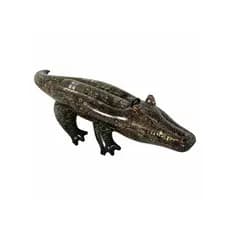 Boia Crocodilo Boia Espreguiçadeira Divertida Grande Para Piscina