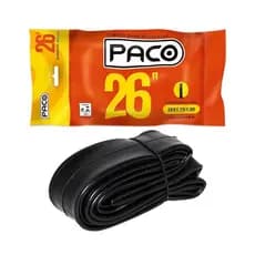 Câmara Aro 26X1.75/1.90 Para Bicicleta MTB Americana 35mm Paco