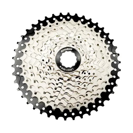 Cassete 10 velocidades MTB Sunrun 11/ 42 dentes K7 alumínio