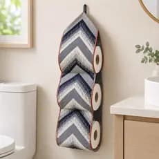 Porta Papel Higiênico 3 Rolos – Organize Seu Banheiro com Estilo 75x20 cm