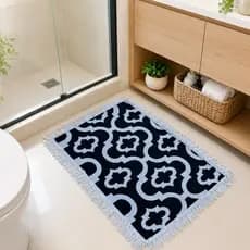 Tapete Decorativo Emborrachado 45x60 cm – Antiderrapante e Fácil de Lavar