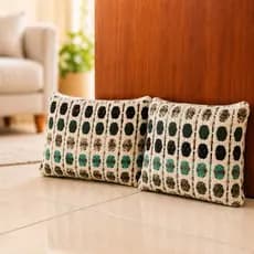 Kit 2 Pesos de Porta Sem Enchimento | Decorativo Artesanal para Casa