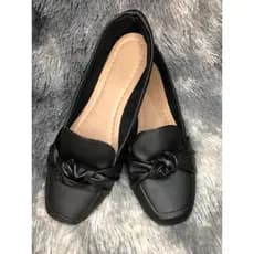 Mocassim Elegante Macio e Confortável Preto Casual Discreto Promoção Original