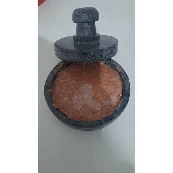 modelador hamburguer caseiro pedra sabão