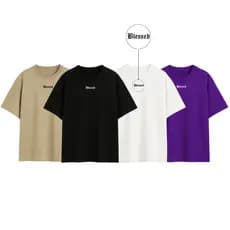 Camiseta Oversized Casual Básica Lisa Reta