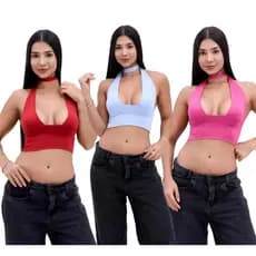 Cropped Multiforma Varias Amarrações Suplex