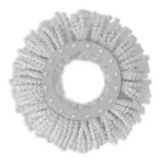 Refil Para Mop Giratório Fit Microfibra Limpeza Geral Lavável Chão Flash Limp