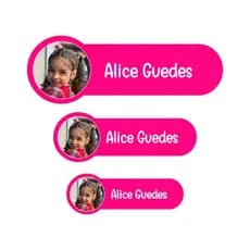 40 Etiquetas Escolares Personalizadas com Foto da Criança - RESISTENTE À ÁGUA - FOTO NOS 3 TAMANHOS