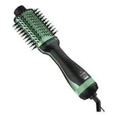 Escova Secadora GA.MA Italy Babosa Brush 3D 1200/1300W Preta/Verde - Bivolt  5289