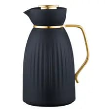 Garrafa Térmica Café Jade Preto E Dourado Click 1 Litro Tuut