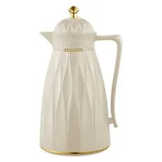 Garrafa Térmica Khadija 1L Dourado Conservação de Temperatura e Design Sofisticado