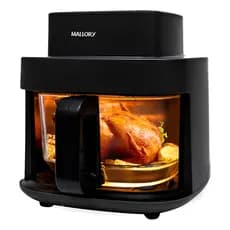 Air Fryer Fritadeira Elétrica Mallory SmartGlass 4,5L, Air Cook 360, Cuba de Vidro Temperado 127V ou 220V