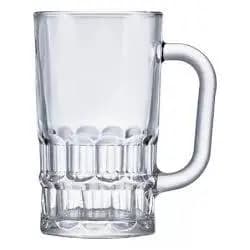 Kit 2 Caneca de Chopp, Cerveja Vidro 360ml