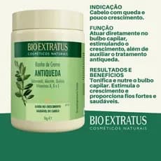Banho de Creme Antiqueda Jaborandi Bio Extratus 1kg