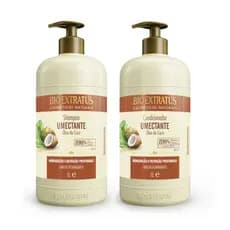 Kit Shampoo e Condicionador Umectante Coco Bio Extratus - 1L