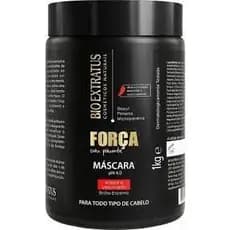 Máscara Força com pimenta 1kg Bio Extratus/Hidratação Fortalecedora