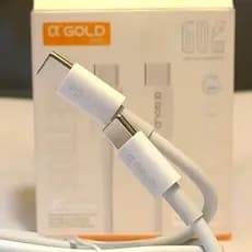 Cabo Tipo C- Tipo C Turbo 60W Carregamento super rápido original A’Gold Cabo PD Tipo c