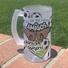 Caneca de Chopp Personalizada Dia dos Pais -Tal Pai Tal filho