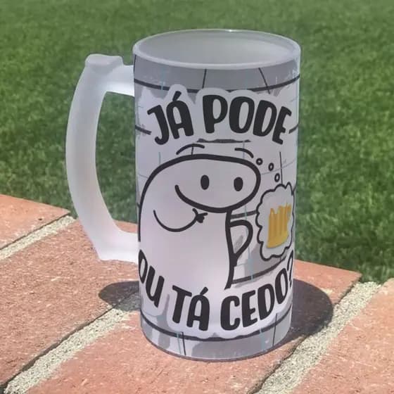 Caneca de Chopp Personalizada Dia dos Pais | Já pode ou tá cedo