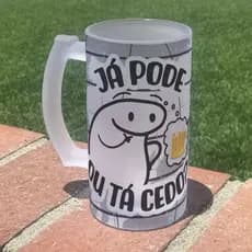 Caneca de Chopp Personalizada Dia dos Pais | Já pode ou tá cedo