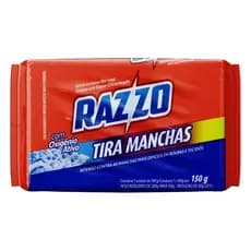 SABÃO EM BARRA TIRA MANCHAS RAZZO 150g