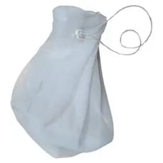 2 Coador De Voal Voil Branco Para Leites Vegetais Sucos Verdes