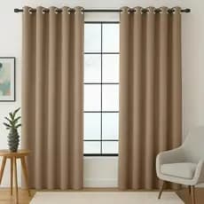 Cortina Oxford 3 metros  x 2.50 para Sala/Quarto com Ilhós para Varão