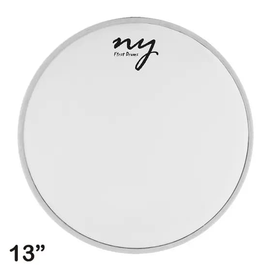 Pele Porosa para Bateria 13" Branca New York
