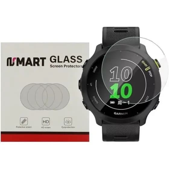 Kit 2 Películas de VIDRO protetora compatível com Garmin Forerunner 55