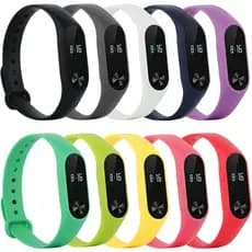 Pulseira de Silicone Extra compatível com Mi Band 2 / M2 / Y2 PLUS - Pronta entrega