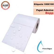 Etiqueta BOPP 100x100
